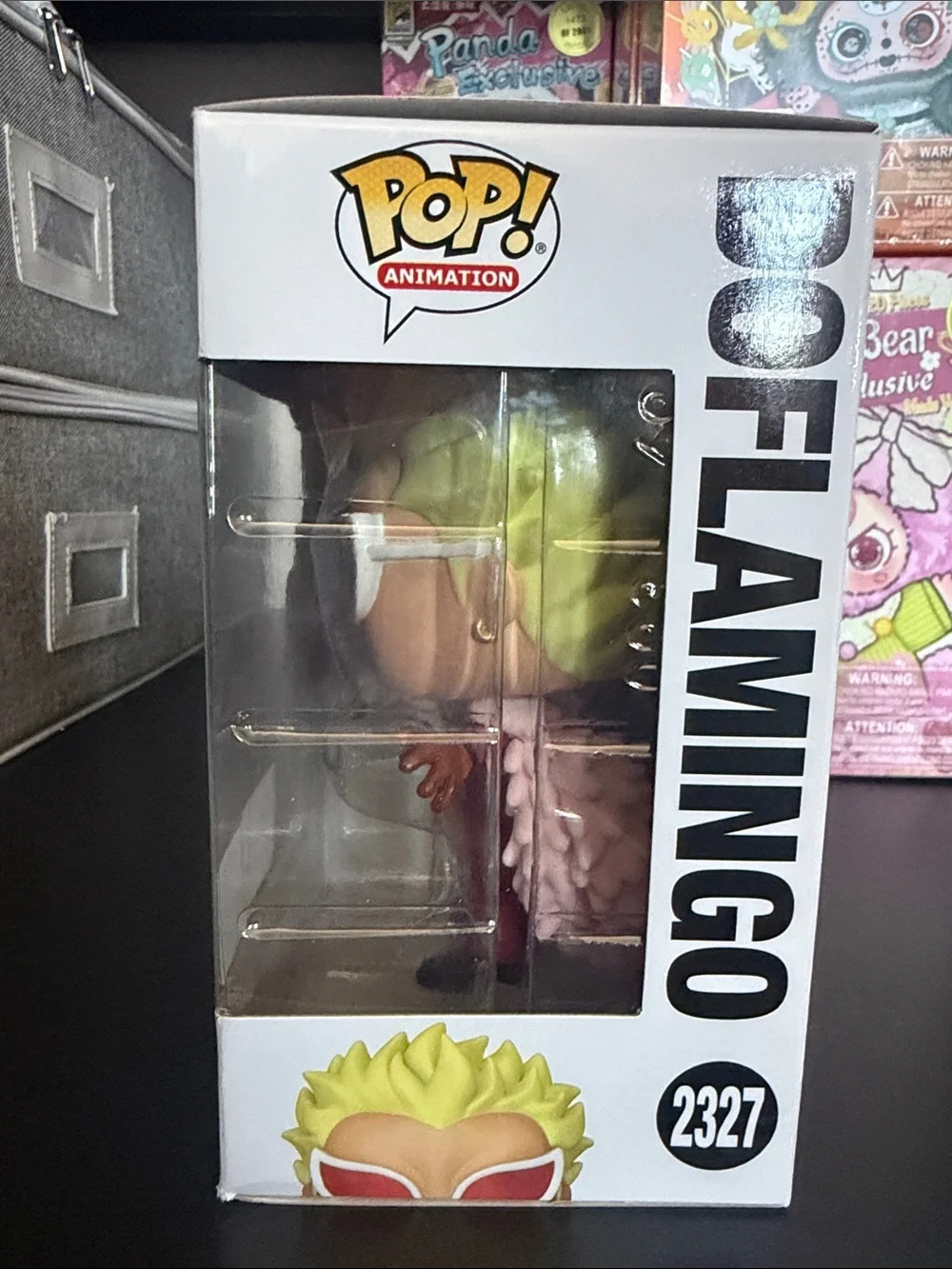 Funko One Piece Doflamingo Flocked Vinyl Figure - limited edition SDCC